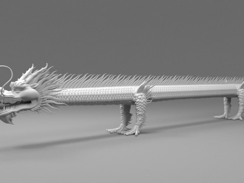 Asia Dragon 3D मॉडल