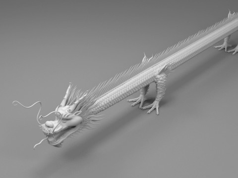 Asia Dragon 3D मॉडल
