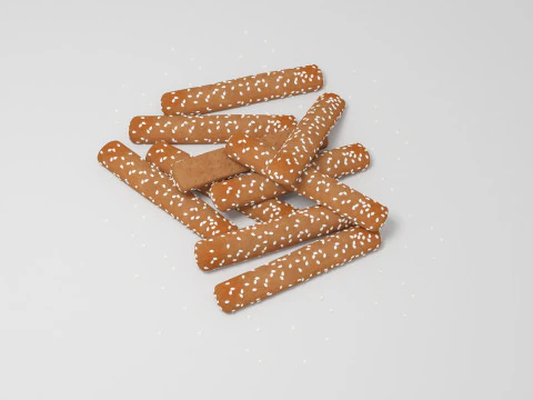 B&auml;ckerei 3D Modell