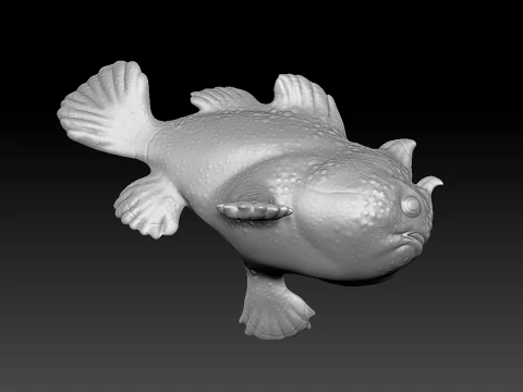 Риба-клоун 3D Модель