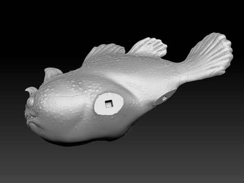 Clown Frogfish 3D मॉडल