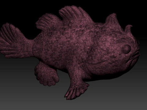 Риба-клоун 3D Модель