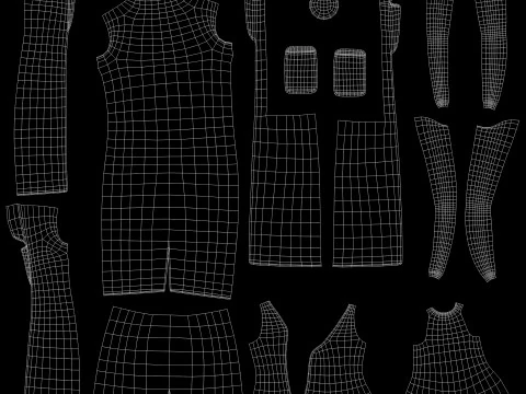 Girl Cartoon 3D Model