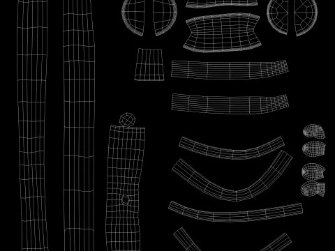 Girl Cartoon 3D Model