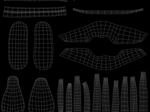 Kartun Gadis Model 3D