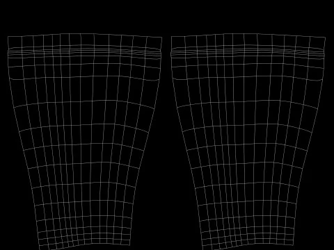 Kartun Gadis Model 3D