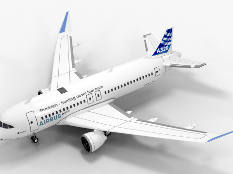 Plane 01 Modèle 3D