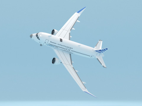 Plane 01 Model 3D