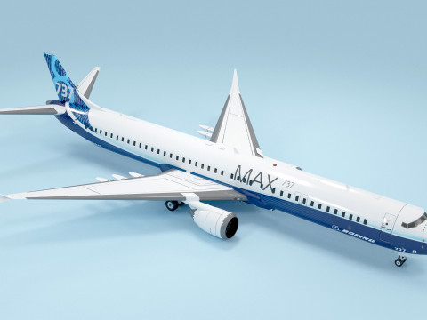 Plane 03 3D Model
