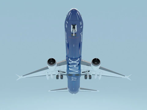 Plane 03 3D Model