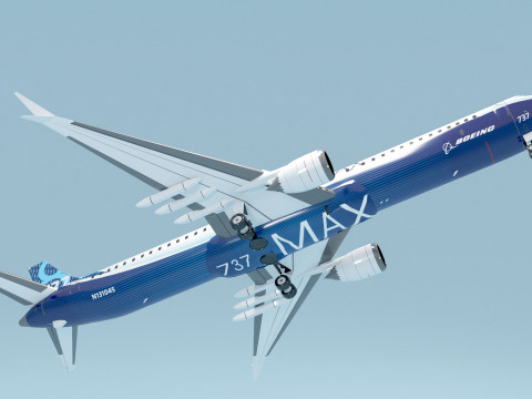 Plane 03 3D Model