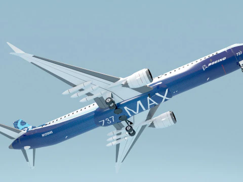 Plane 03 3D Model