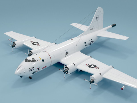 Plane 05 3D Модель