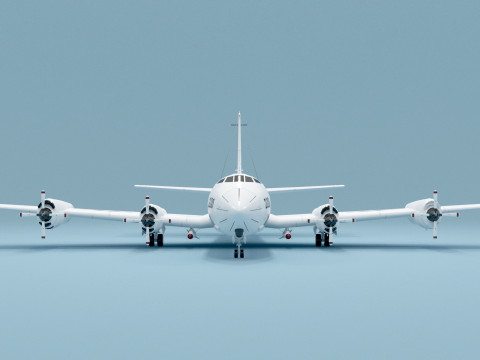 Plane 05 3D Модель