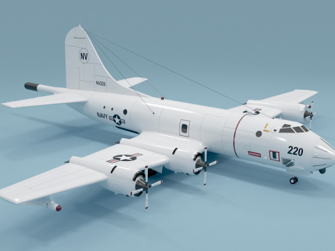 Plane 05 3D Модель