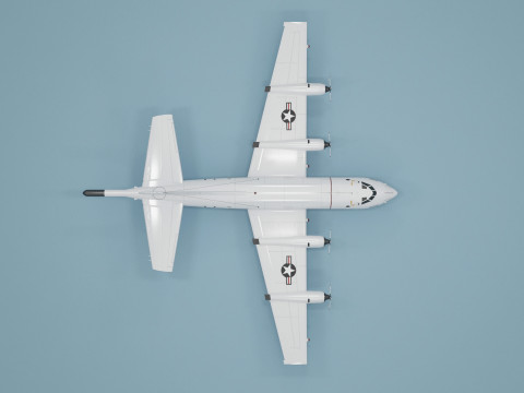 Plane 05 3D Модель