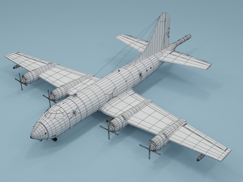 Plane 05 3D Модель