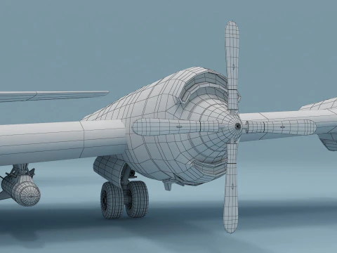 飛行機05 3Dモデル