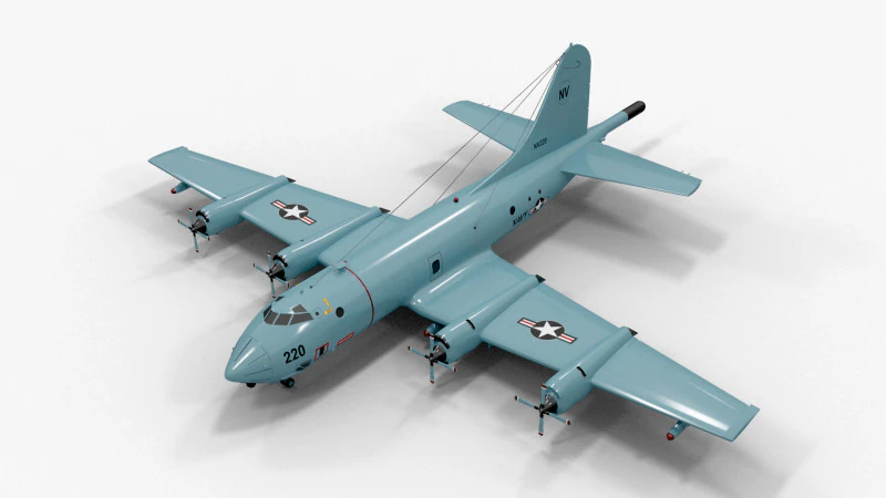 06号飞机 3D 模型 .c4d .max .obj .3ds .fbx .stl .blend 