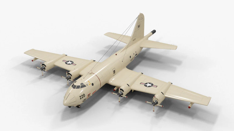 Plane 07 3D Model .c4d .max .obj .3ds .fbx .stl .blend 