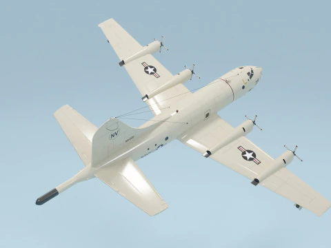 Plane 07 3D Model