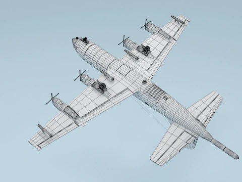 Plane 07 3D Model