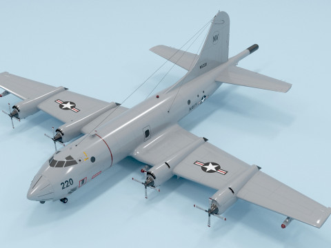 Plane 08 3D Model