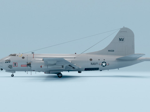 Plane 08 3D Model
