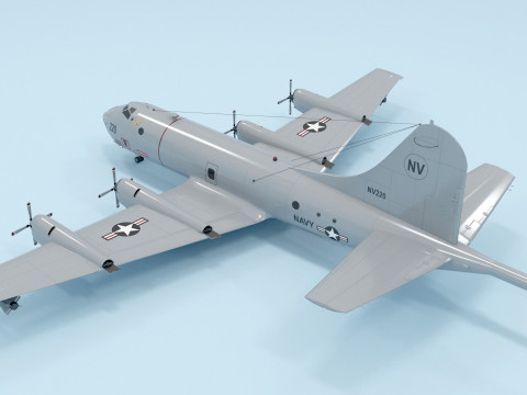 Plane 08 3D Model