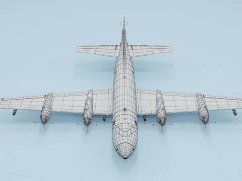 Plane 08 3D Model