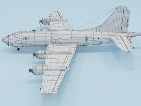 Plane 08 3D Model