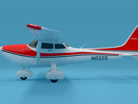 Plane 09 Model 3D