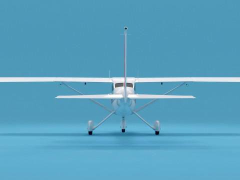 Plane 09 Model 3D
