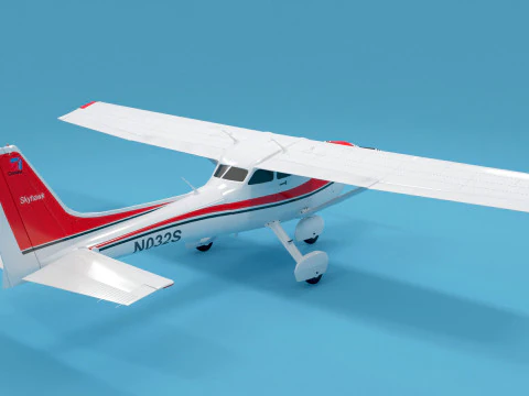 Plane 09 3D Model