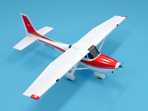 Plane 09 Model 3D