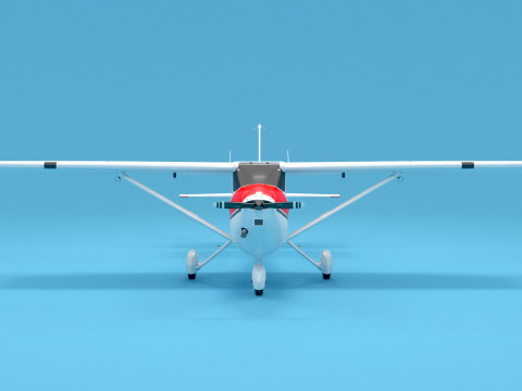 Plane 09 Model 3D