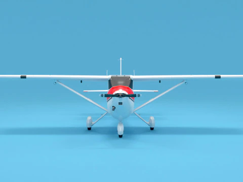 Plane 09 3D Model