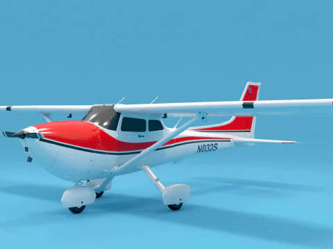 Plane 09 3D Model