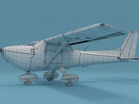 Plane 09 3D Model