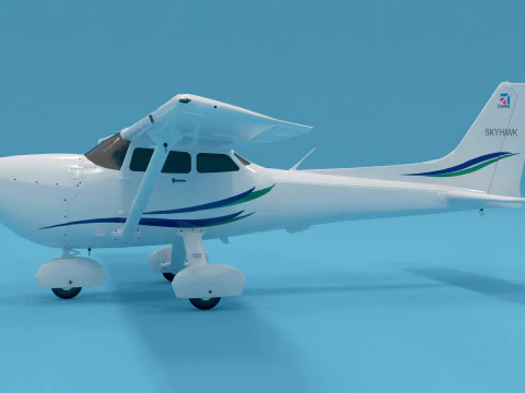 Plane 10 3D Model