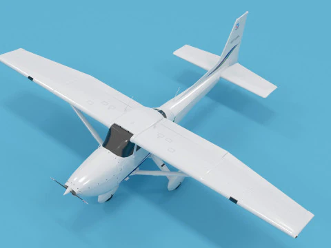 Plane 10 3D Model