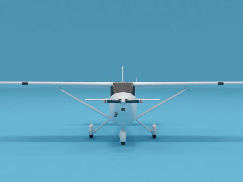 Plane 10 3D Model