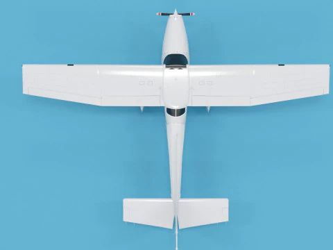 Plane 10 3D Model