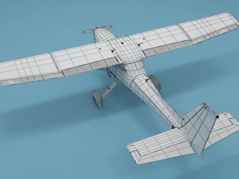 Plane 10 3D Model