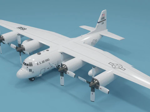 Plane 12 3D Model