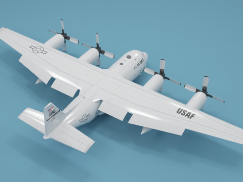 Plane 12 Modelo 3D