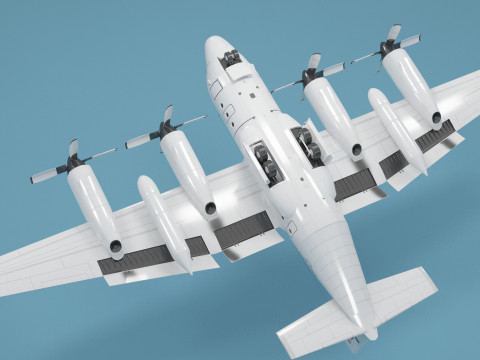 Plane 12 Modelo 3D