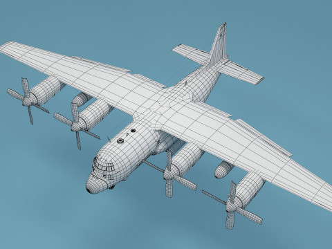 Plane 12 Modelo 3D