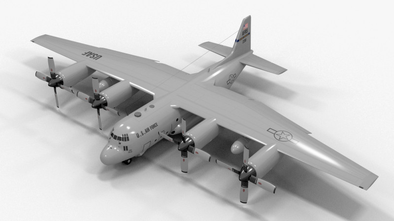 Plane 13 Modelo 3D .c4d .max .obj .3ds .fbx .stl .blend 