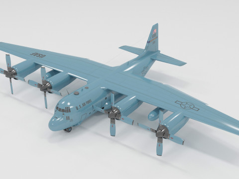 Plane 14 3D Model
